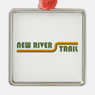 Ornamento De Metal New River Trail Virginia
