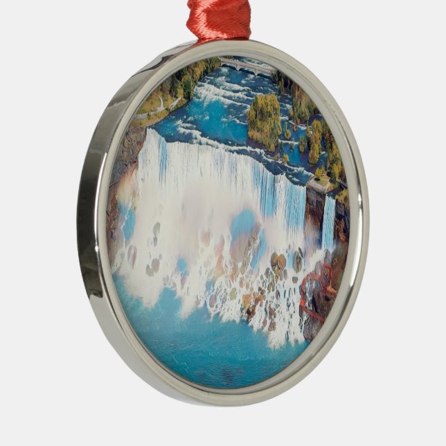 Ornamento De Metal NIAGARA FALLS - Panorama (Direito )