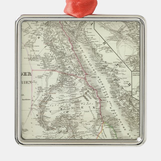 Ornamento De Metal Nillander - o Nile, África (Frente)