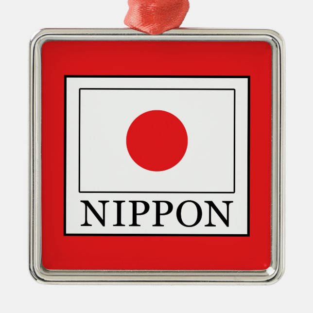 Ornamento De Metal Nippon (Frente)