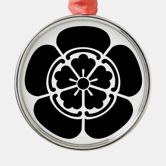 Ornamento De Metal Nobunaga Oda (Frente)