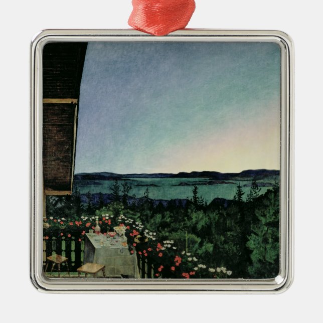 Ornamento De Metal Noite de verão, 1899 (Frente)