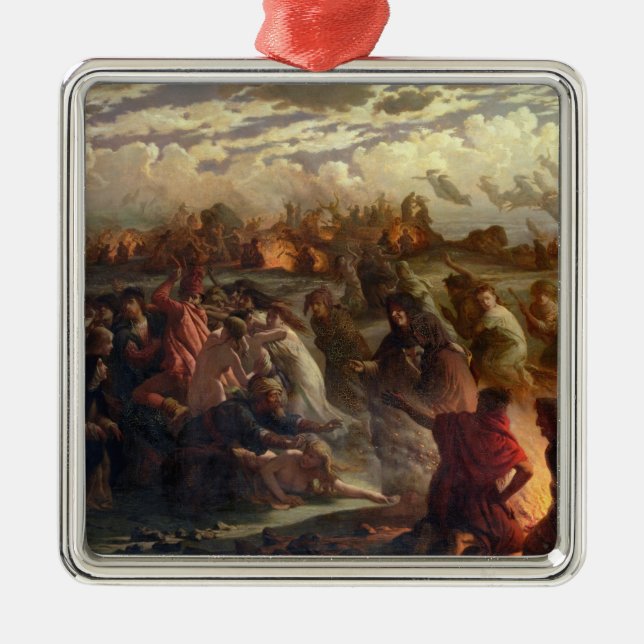 Ornamento De Metal Noite de Walpurghis, 1862 (Frente)