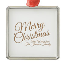 Nome da Família de Feriados de Natal Personalizado