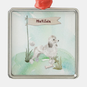 Ornamento De Metal Nome Personalizado Pet Dog Pet
