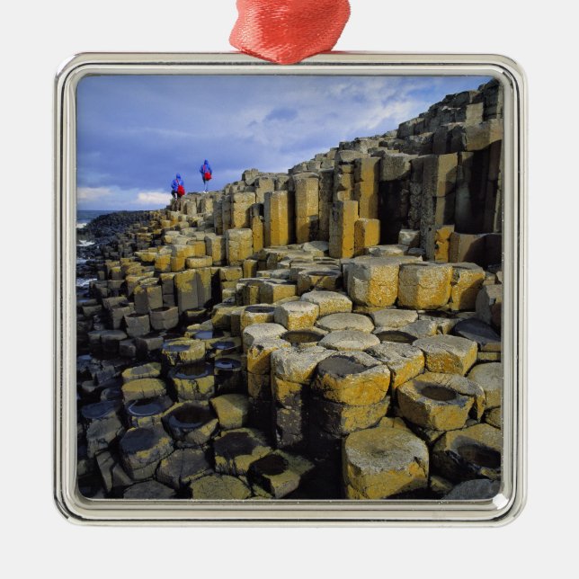 Ornamento De Metal Norte Ireland, County Antrim, Giant's (Frente)