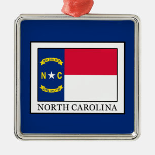 Ornamento De Metal North Carolina