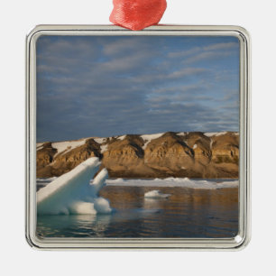 Ornamento De Metal Noruega, Svalbard, Ilha Spitsbergen, Configuraçã