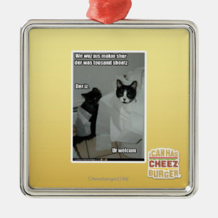 Ornamento De Metal Nós apenas fazemos