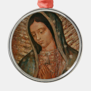 Ornamento De Metal nossa dama de guadalupe