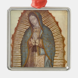 Ornamento De Metal Nossa Senhora de Guadalupe (Nuestra Señora) (Virge