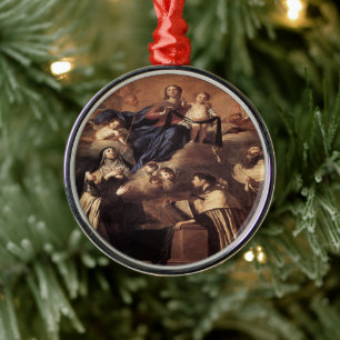 Ornamento De Metal Nossa Senhora do Monte Carmel 1641