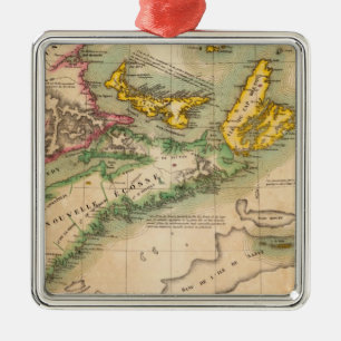 Ornamento De Metal Nova Escócia e Novo Brunswick 44