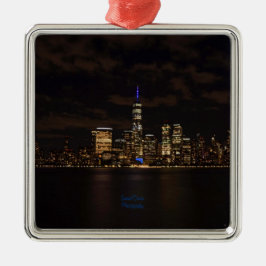 Ornamento De Metal Nova Iorque