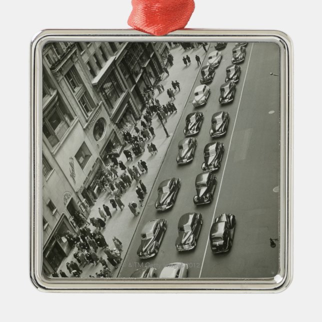 Ornamento De Metal Nova Iorque 2 (Frente)