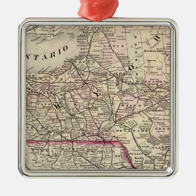 Ornamento De Metal Nova Iorque 35 (Frente)