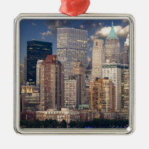 Ornamento De Metal Nova Iorque Manhattan