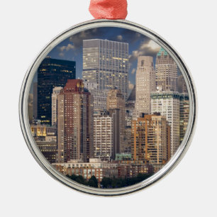 Ornamento De Metal Nova Iorque Manhattan