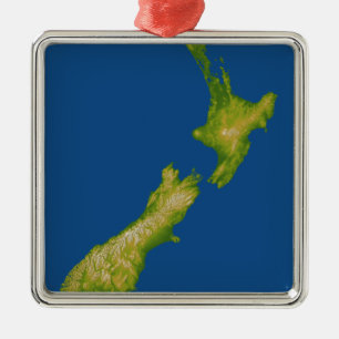 Ornamento De Metal Nova Zelândia 2