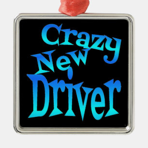 Ornamento De Metal Novo driver maluco