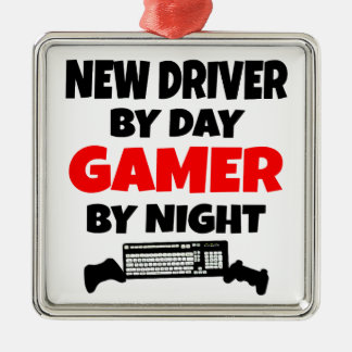 Ornamento De Metal Novo driver por jogador de dia pela noite