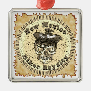Ornamento De Metal Novo México