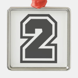 Ornamento De Metal Número 2