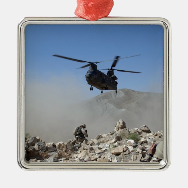 Ornamento De Metal Nuvens de poeira chutadas pela lavagem do rotor (Frente)