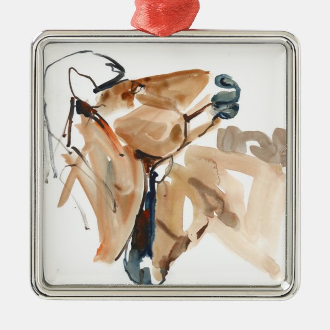 Ornamento De Metal Nuzzle (Frente)