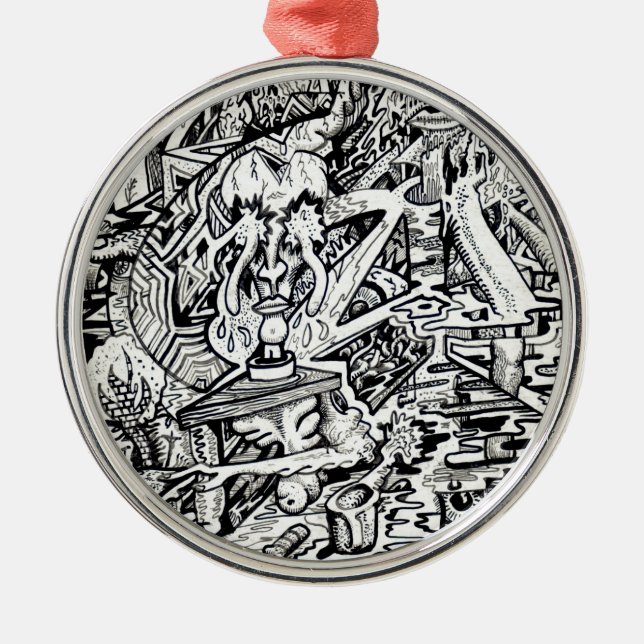 Ornamento De Metal O Adepto, ou, uma Transfiguração Excêntrica (Frente)