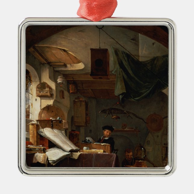 Ornamento De Metal O alquimista (Frente)