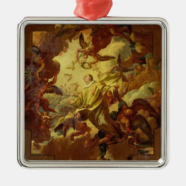 Ornamento De Metal O Apotheosis de St Stephen (Frente)