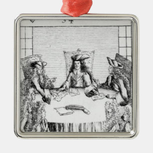 Ornamento De Metal O Archduke de Áustria declarou o rei da espanha