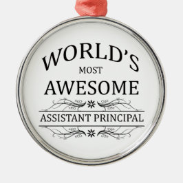 Ornamento De Metal O assistente principal o mais impressionante do