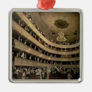 Ornamento De Metal O auditório do teatro velho do castelo, 1888