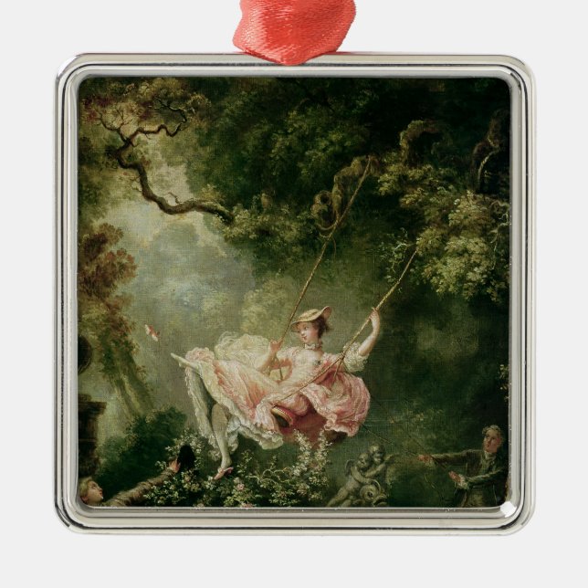 Ornamento De Metal O balanço (Frente)