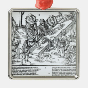 Ornamento De Metal O banquete de MacSweeney
