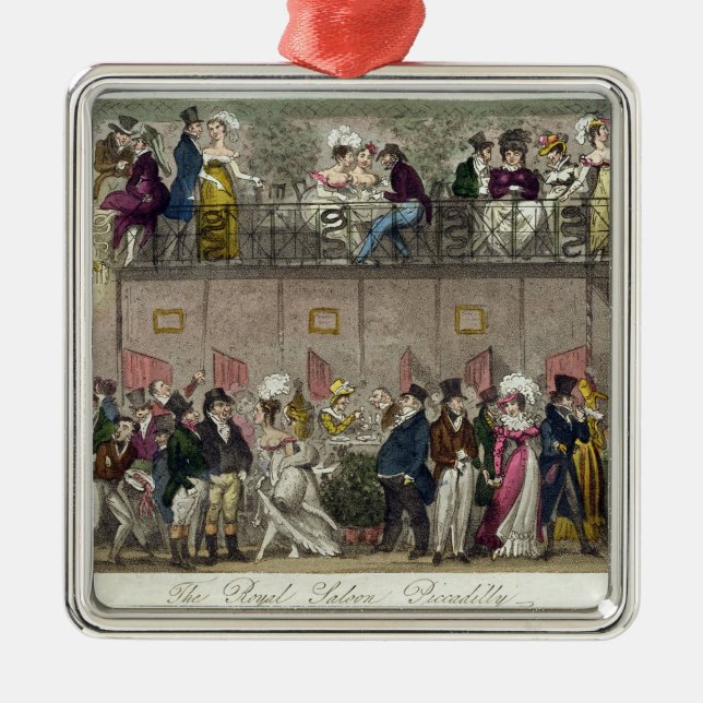 Ornamento De Metal O bar real, Piccadilly, 'do Sp inglês (Frente)