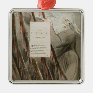 Ornamento De Metal O bardo: Um ode Pindaric, 'dos poemas de Thoma