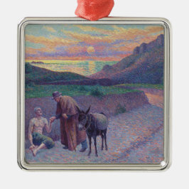 Ornamento De Metal O Bom Samaritano