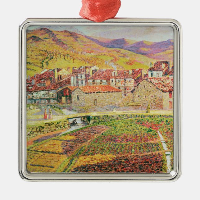 Ornamento De Metal O campo (Frente)