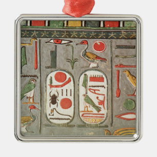 Ornamento De Metal O cartouche do rei