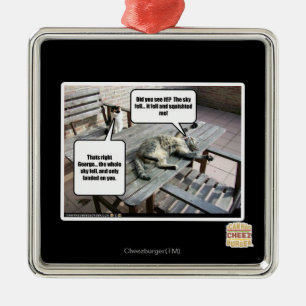 Ornamento De Metal O céu está caindo