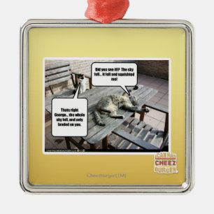 Ornamento De Metal O céu está caindo