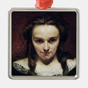 Ornamento De Metal O Clairvoyant ou, o Sleepwalker, c.1865