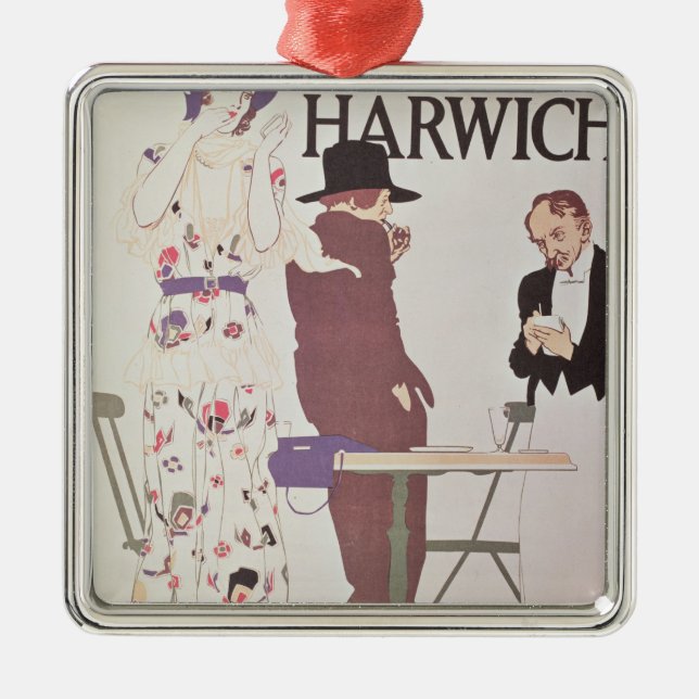 Ornamento De Metal O continente através de Harwich (Frente)