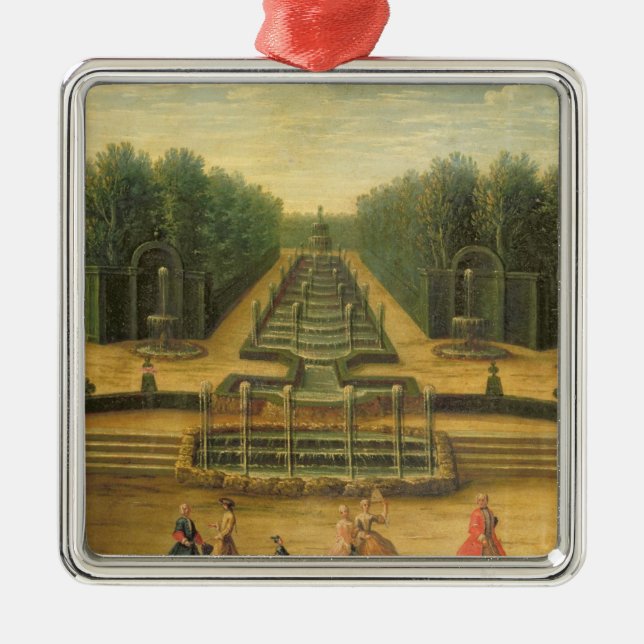 Ornamento De Metal O d'Eau do teatro em Versalhes (Frente)