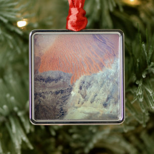 Ornamento De Metal O Deserto Do Sara Na Argélia, Norte De África.