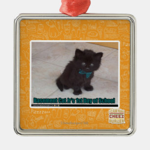 Ornamento De Metal ø Dia da escola