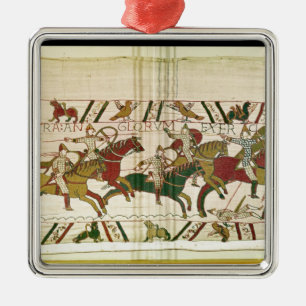 Ornamento De Metal O duque William exorta suas tropas